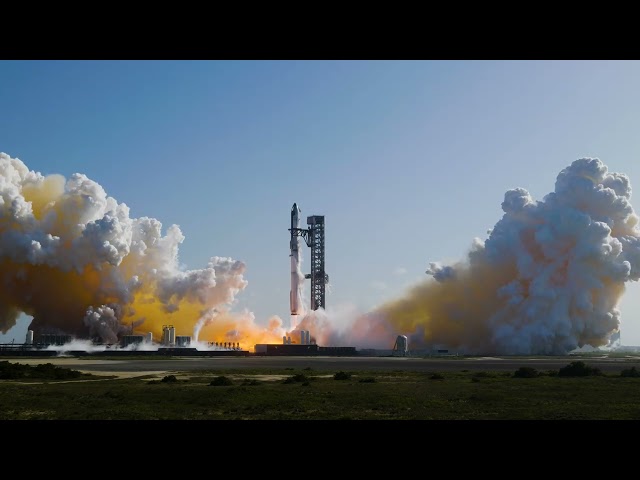 LIFTOFF! SpaceX Starship Flight 13