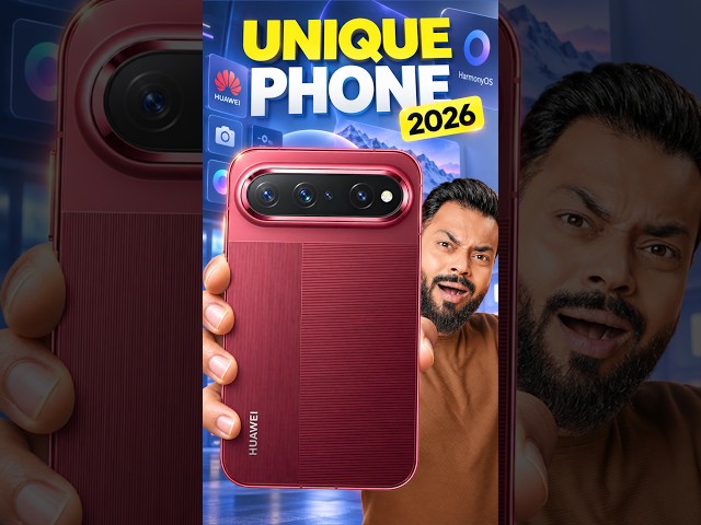 हा आहे सगळ्यात वेगळा फोन!😳 ft. Huawei Pura X View