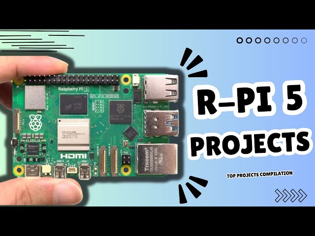 6 Great Raspberry Pi 5 Projects to try in 2025!