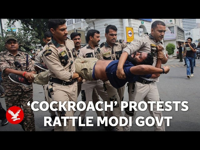 Delhi under siege as ‘cockroach’ protests rattle Modi government