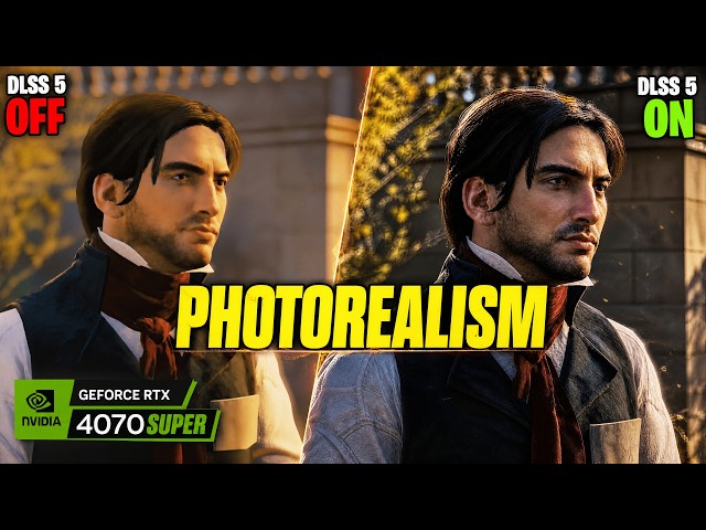 Assassin’s Creed Unity Looks INSANE with DLSS 5! | RTX 4070 Super