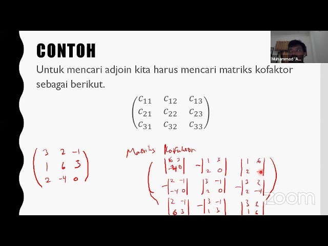 Aljabar Matriks Pertemuan 10