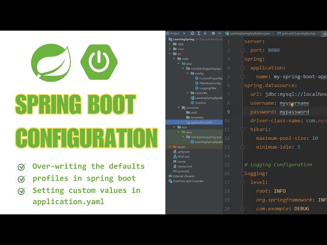 Spring Boot Configuration & Profiles Guide (@Value & @ConfigurationProperties)
