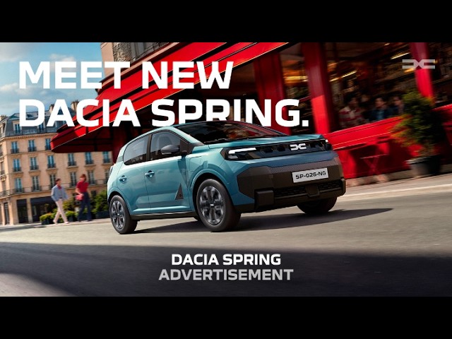 2026 New Dacia Spring: Official Reveal Video