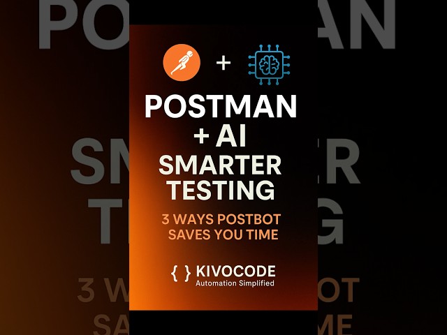 Postman + AI: Write API Test Cases in Seconds | Postbot Hack #1 🚀 #ai #postman #automationtesting