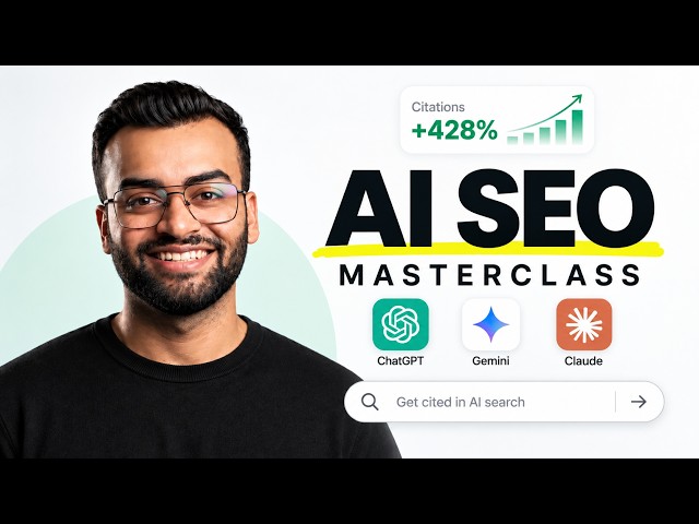 AI SEO Full Course 2026 | How to Rank on ChatGPT, Google AI & Perplexity