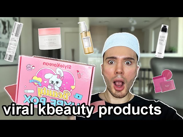VIRAL KBEAUTY BOX WORTH $195 FOR ONLY $39!💸 (with stylekorean)