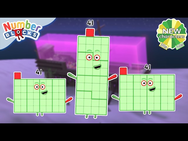 Meet Numberblock 41 | BRAND NEW CHARACTER REVEAL | Learn to Count | Numberblocks