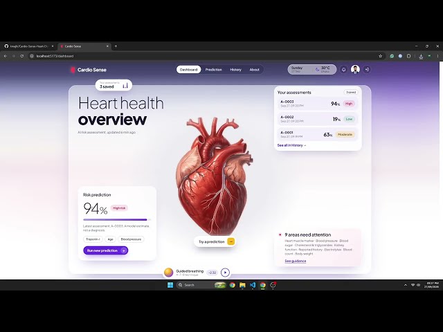 Heart Disease Risk Prediction Using Machine Learning and AI
