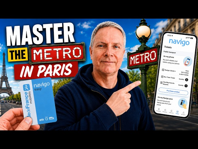 Master The Metro in Paris – Metro | Navigo | Tickets in 2026