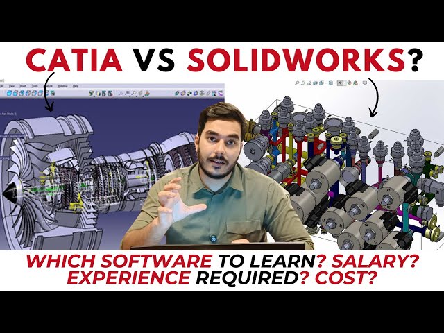 Catia or Solidworks? Which software to learn? RVM CAD - India's No.1 Skill Development Centre