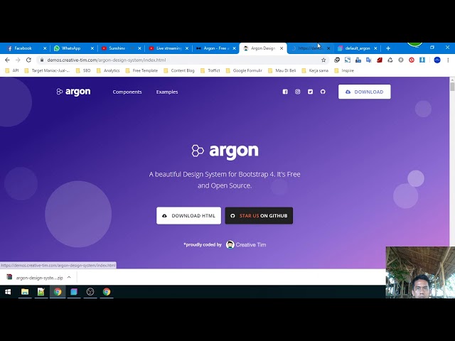 Bootstrap Studio With Default Elegant Style