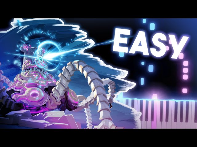 Guardian Battle | EASY Piano Tutorial