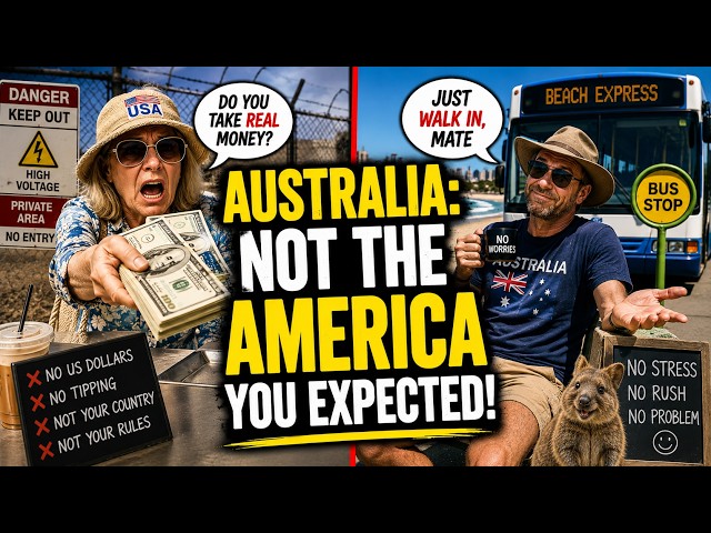 "Do You Accept REAL Money?" When Americans Discover Australia Isn’t USA