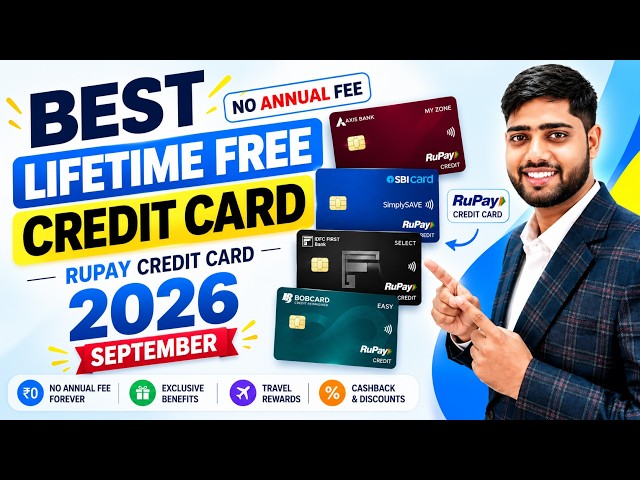 BEST Lifetime FREE Credit Card || best credit cards for beginners || lifetime free credit card