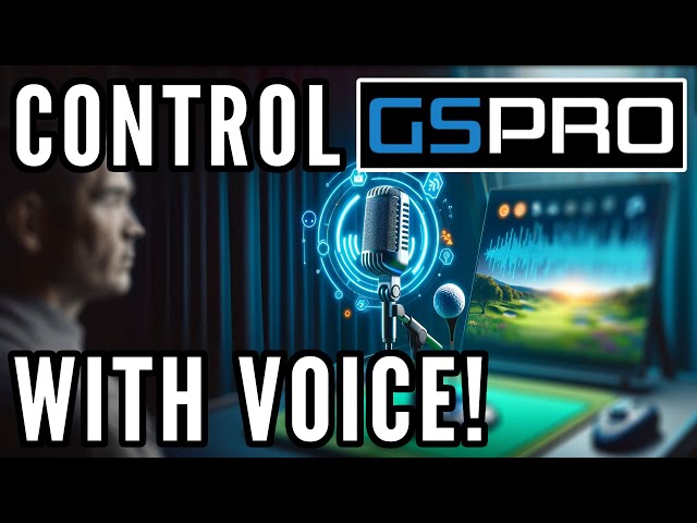 No more keyboard! GSPro Voice commands w/ Voice Attack!