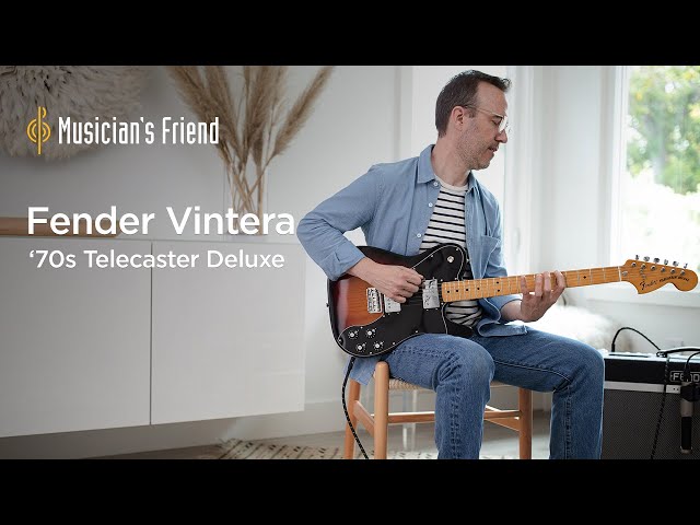 Fender Vintera '70s Telecaster Deluxe Demo - All Playing, No Talking