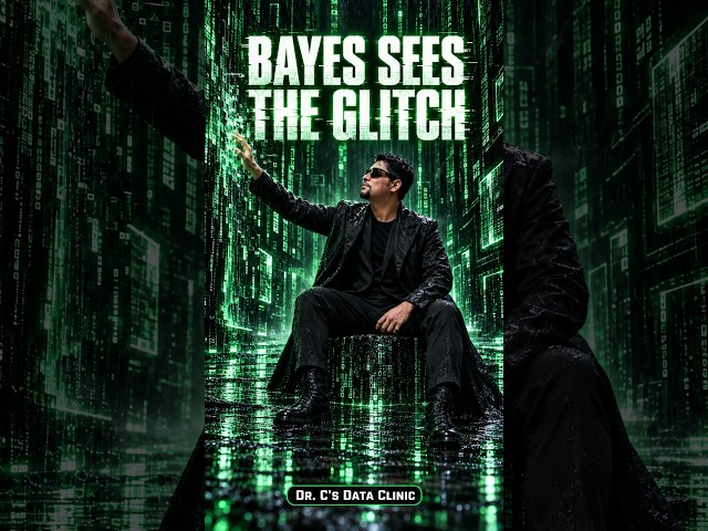 A glitch seems impossible. Does that mean reality is broken? #bayestheorem #upanishads #matrix