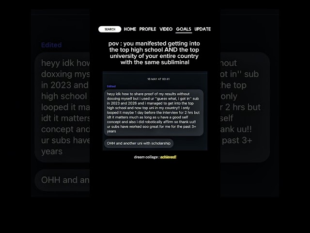 SUBLIMINAL SUCCESS STORY (WITH PICTURES) | She came back 3 years later with MORE results! 🤍