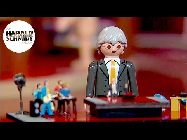 Die Geschichte der Harald Schmidt Show mit Playmobil erklärt (SKY)