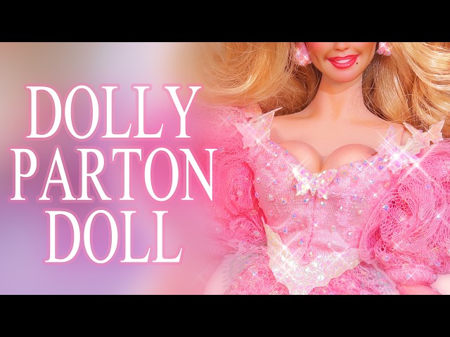 I made a custom DOLLY PARTON DOLL 💕🦋  [ We will always love you 🤍 ]