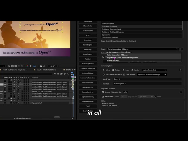 broadcastGEMs MAG - 4th Update (After Effects MegaScript Bundle Deal)
