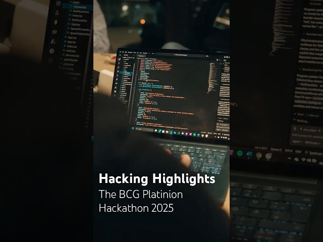 #Hackathon Vibes Only | BCG Platinion Hackathon 2025