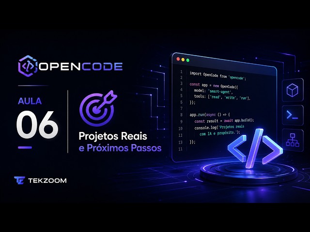 What We’ll Build with OpenCode? (Projects and Next Steps) | Class 06
