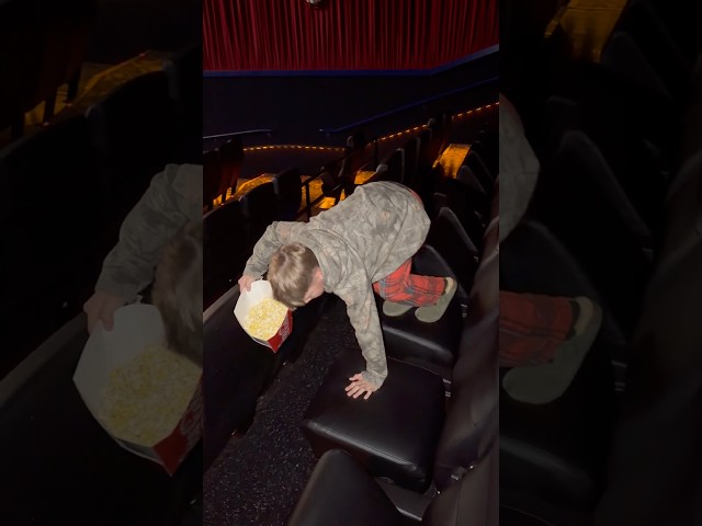 🚨WE ALMOST GOT KICKED OUT OF THE MOVIE THEATER FOR THIS…. #viral #foryou #funny #youtubeshorts