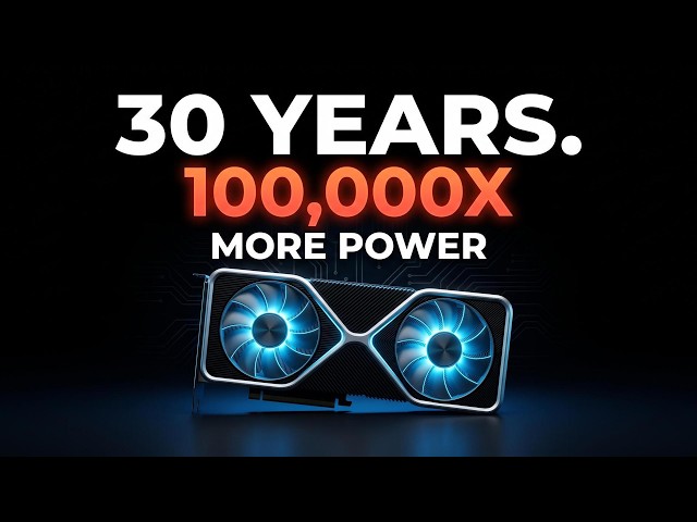 How GPUs Got 1,000,000x Faster! (3dfx to RTX 5090)