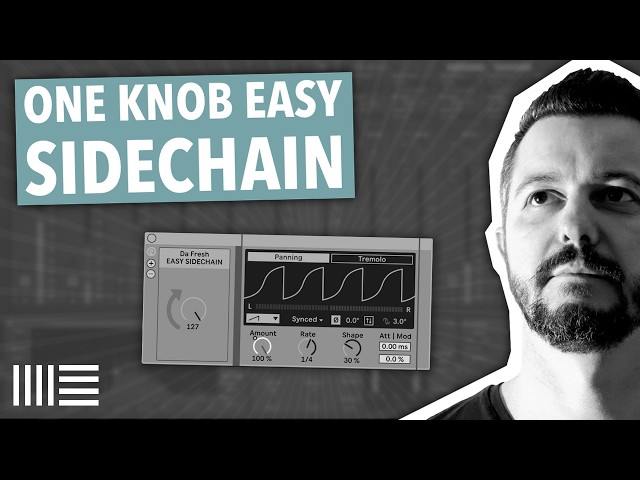 🔴 ONE KNOB EASY SIDECHAIN | ABLETON LIVE (+ Free Download)