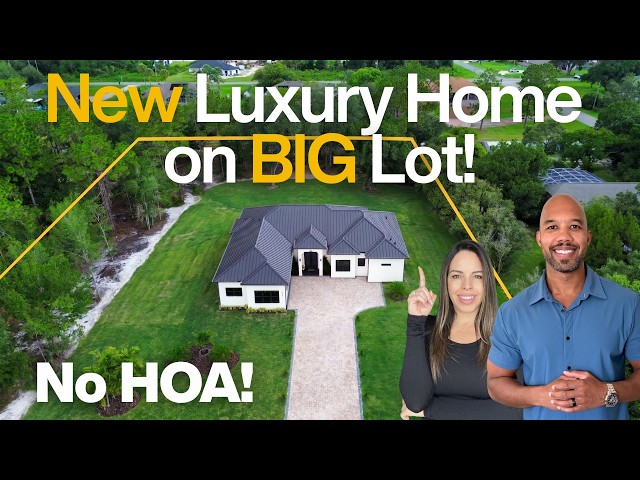 Beautiful Florida Homes For Sale on 1 Acre lots & No HOA – A Must See!