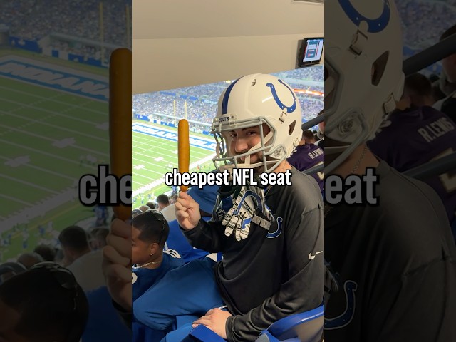 I Bought the Cheapest and Most Expensive NFL Seat #nfl #sports #football