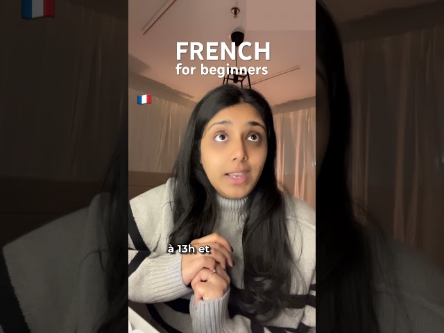 Daily routine in French Language | French for beginners 🇫🇷 (Here’s my student in frame) ☺️
