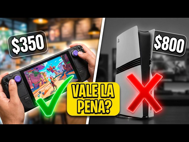 ¿El FIN de las consolas? 🎮 Steam Deck: Potencia BRUTAL en tus manos