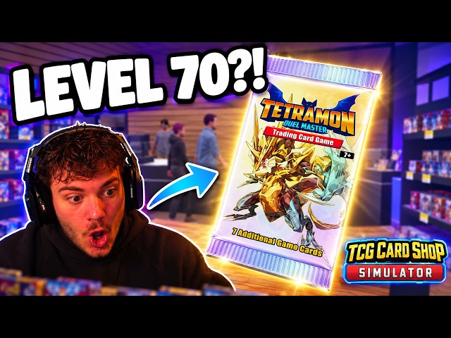 I Won a Level 70 Pack | TCG Card Shop Simulator
