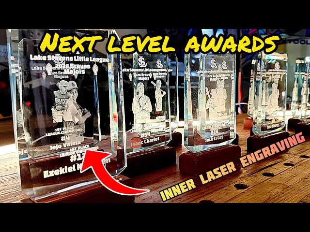 Laser Engraved Glass & Crystal Awards: Sales Ideas, Other Applications- xTool F2 Ultra UV