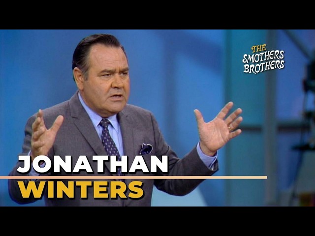 Jonathan Winters | Stand-Up (full routine) | Smothers Brothers Comedy Hour