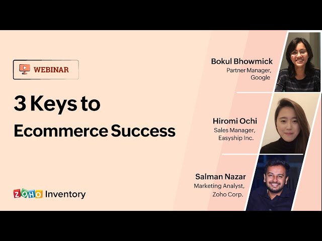 3 Keys to Ecommerce Success