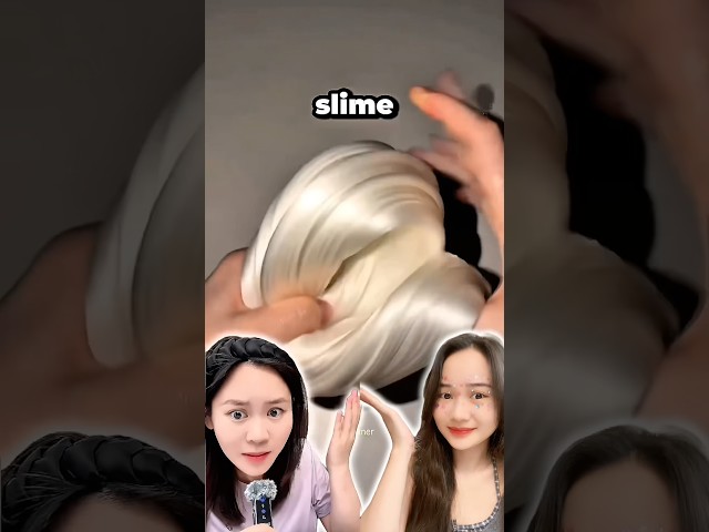 Slime + Vaseline = ?! 🤩 cre: ​⁠​⁠@lionslimer