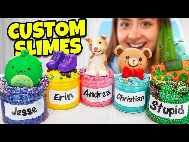 I Made Custom Slimes For My Friends!