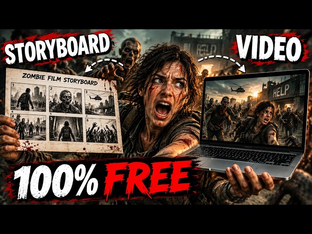 FREE And UNLIMITED AI Video Generator | Turn Storyboards into LONG AI Films