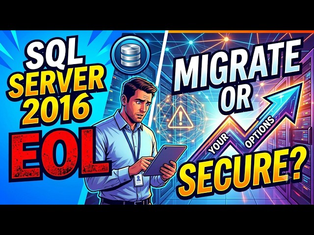 SQL Server 2016 Support Is Ending—What IT Pros Must Do Next !!!