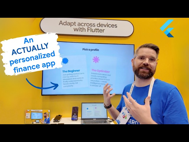 They built an agentic personal finance app with GenUI