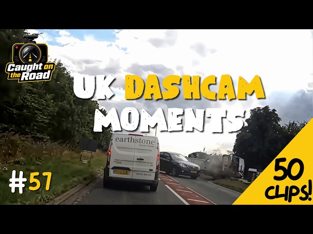 UK Dashcam Moments #57 | 50 Bad Drivers, Near Misses & Driving Fails