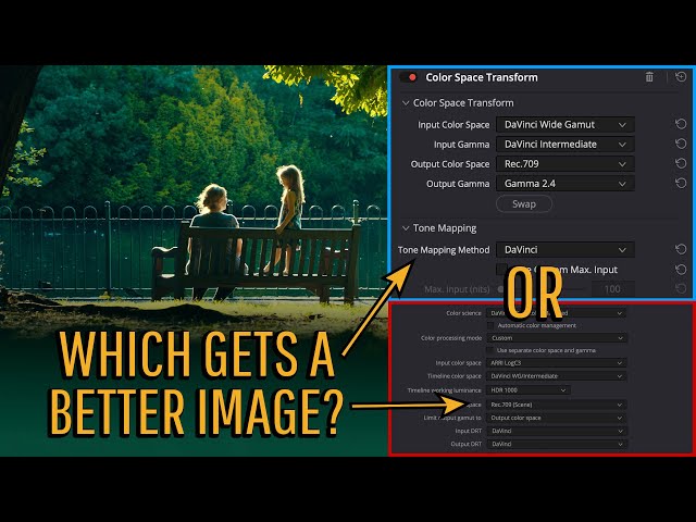 Pro Colorist Explains: CSTs vs Resolve Color Management