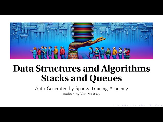 Stacks and Queues (Data Structures and Algorithms)
