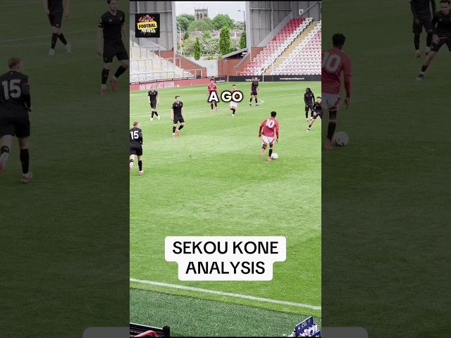 look what Sekou Koné Did 😳😱#shorts #manutdnews #football