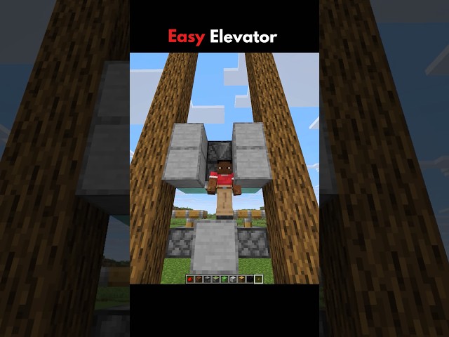 Minecraft easy elevator Tutorial
