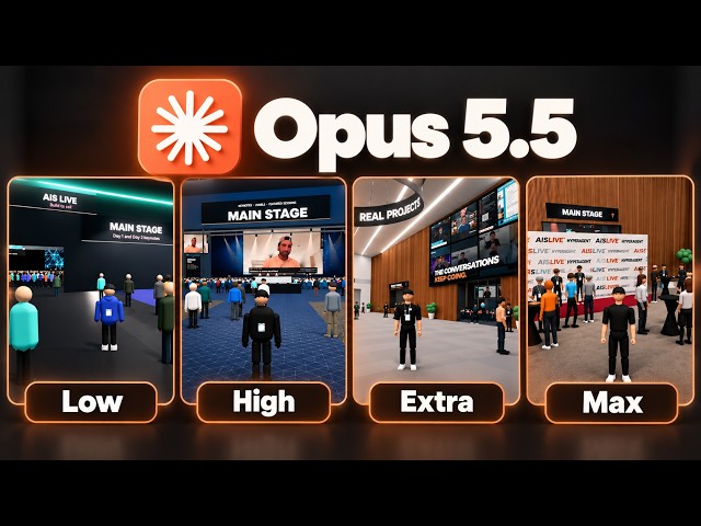 I Had Opus 5.5 Build me the Same App at Every Effort Level